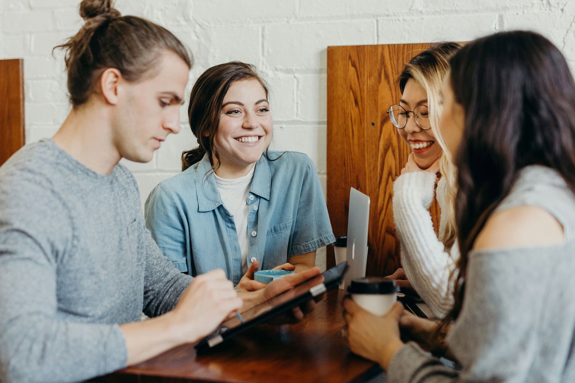 AI Meets Life team at work